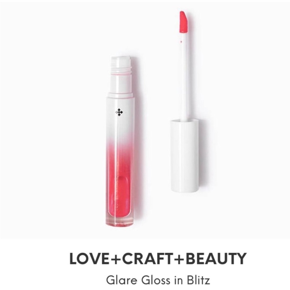 LOVE+CRAFT Pink Blitz Glare Lip Gloss